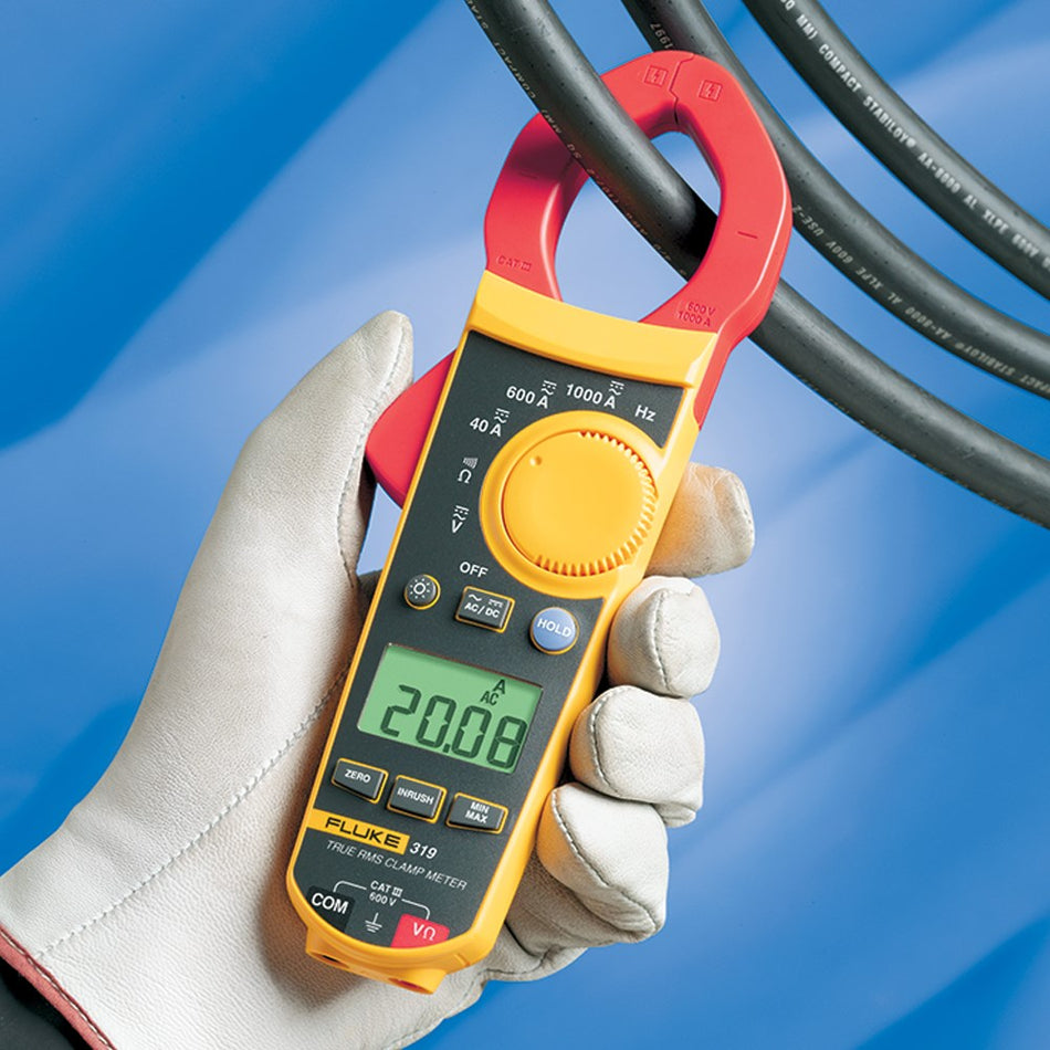 Fluke Clamp Meter AC/DC True RMS LITE