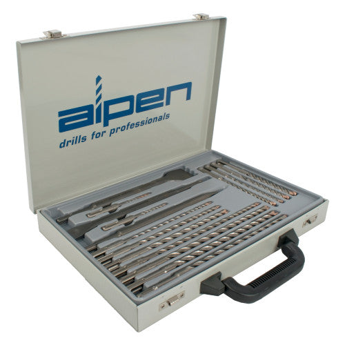 Drill Bit Concrete SDS+ Force X set with Chisels 16pc Alpen