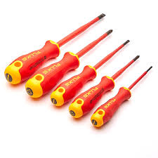 Fluke 1000V Insulated Screwdriver Set 5 pc