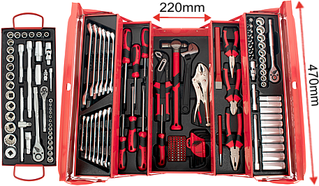 Tool Kit 5 Tier with tray 172pc